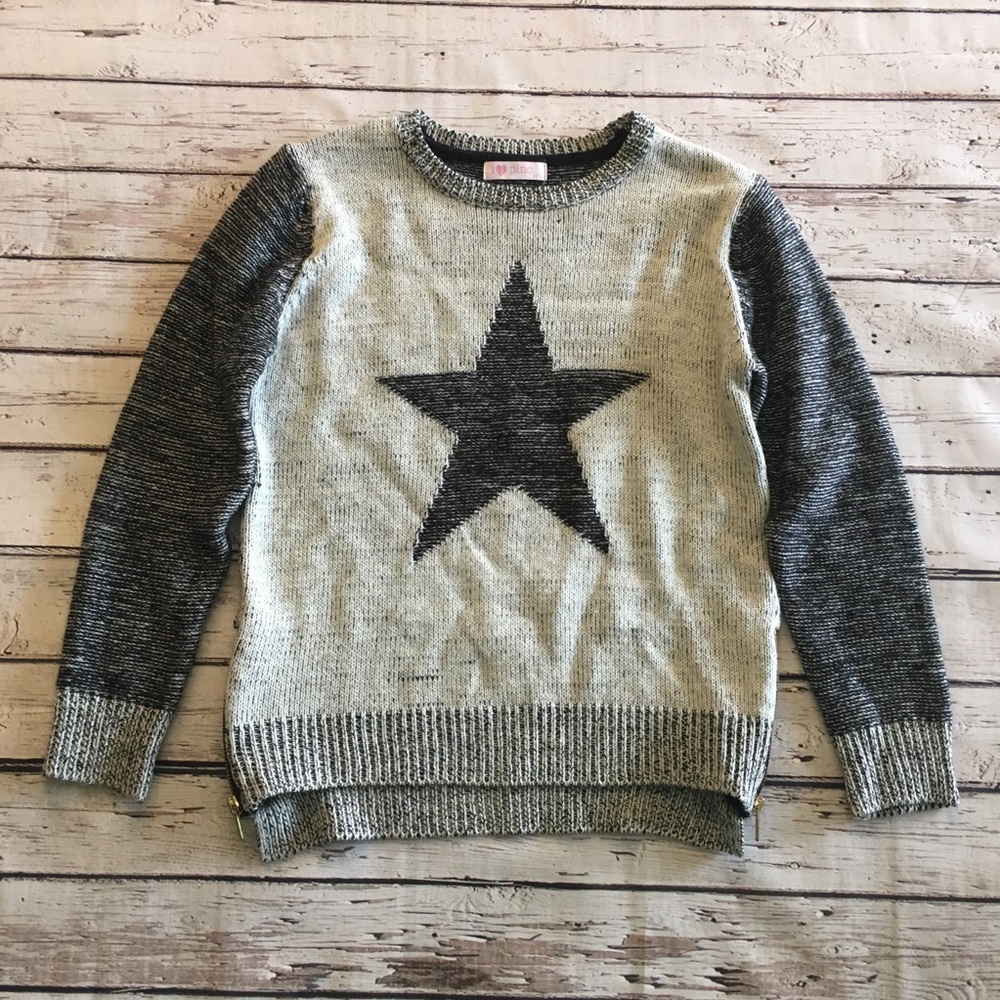 Girls Star Sweater